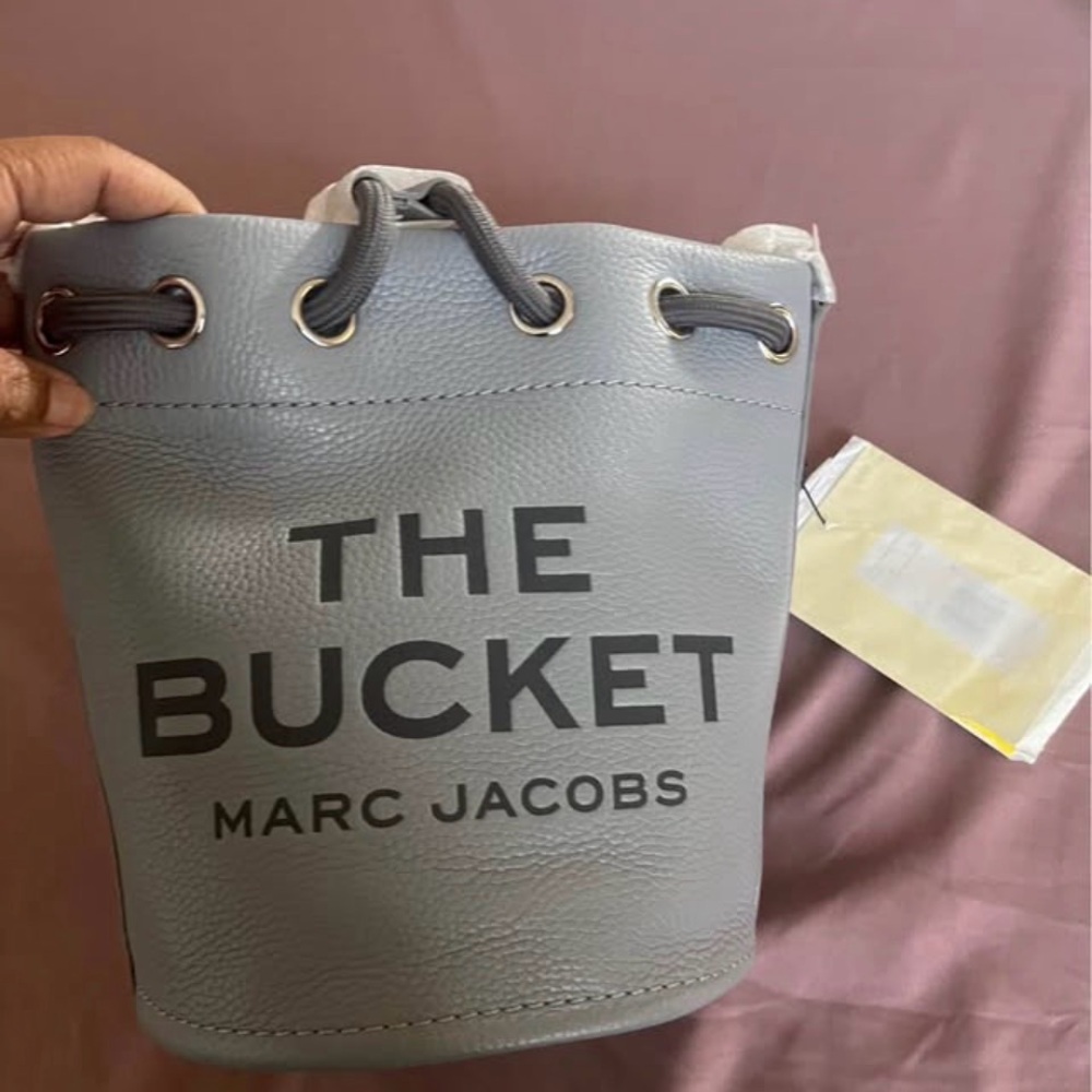 Marc Jacobs Light Gray Bucket Bag